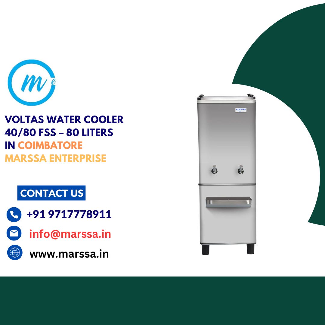 Voltas Water Cooler 40/80 FSS – 80 Liters in Coimbatore Marssa Enterprise