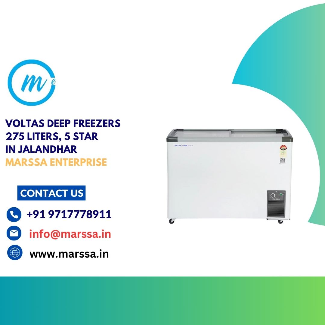 Voltas Deep Freezers 275 Liters, 5 Star in Jalandhar Marssa Enterprise