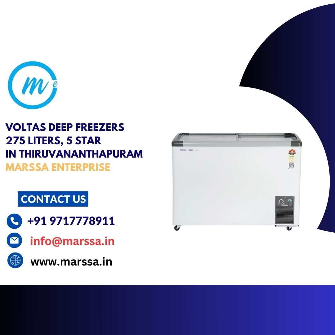 Voltas Deep Freezers 275 Liters, 5 Star in Thiruvananthapuram Marssa Enterprise