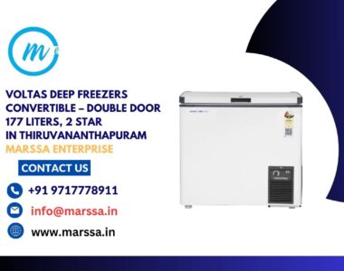 Voltas Deep Freezers Convertible – Double Door 177 Liters, 2 Star in Thiruvananthapuram Marssa Enterprise