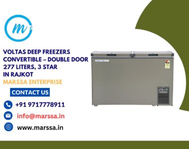 Voltas Deep Freezers Convertible – Double Door 277 Liters, 3 Star in Rajkot Marssa Enterprise
