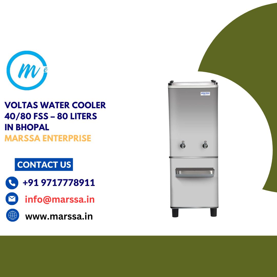 Voltas Water Cooler 40/80 FSS – 80 Liters in Bhopal Marssa Enterprise