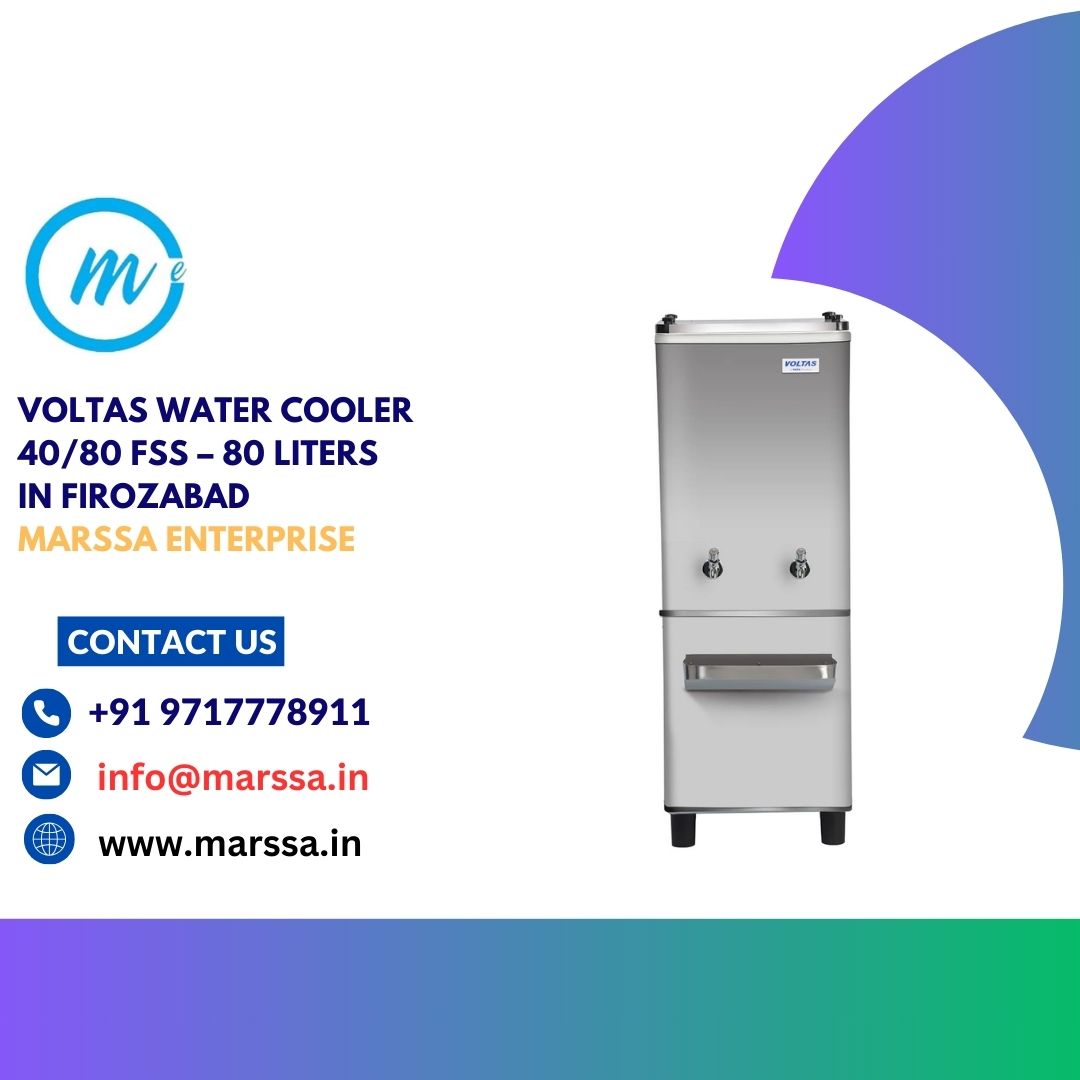 Voltas Water Cooler 40/80 FSS – 80 Liters in Firozabad Marssa Enterprise