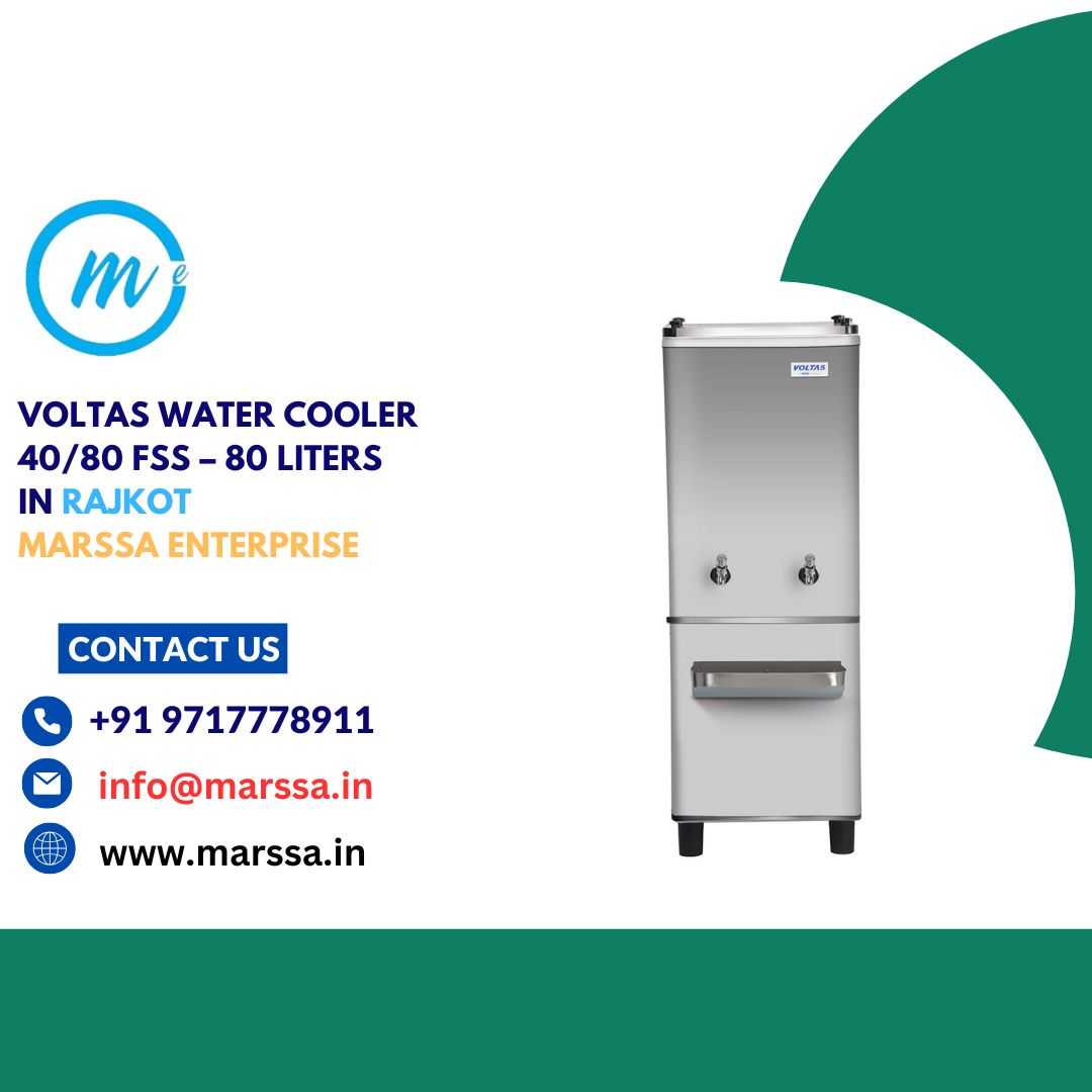 Voltas Water Cooler 40/80 FSS – 80 Liters in Rajkot Marssa Enterprise
