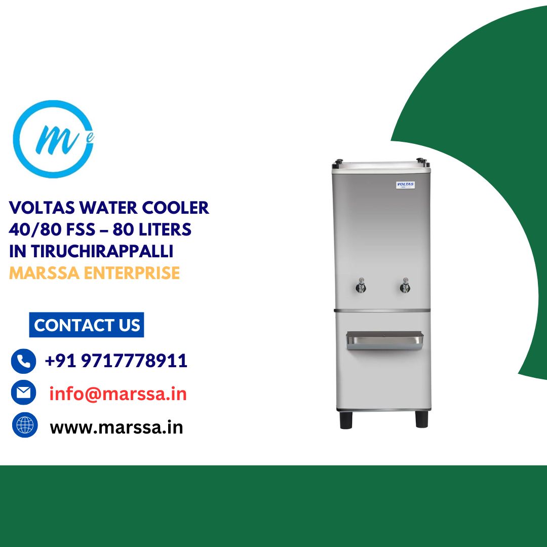 Voltas Water Cooler 40/80 FSS – 80 Liters in Tiruchirappalli Marssa Enterprise