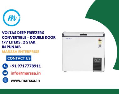 Voltas Deep Freezers Convertible – Double Door 177 Liters, 2 Star in Punjab Marssa Enterprise