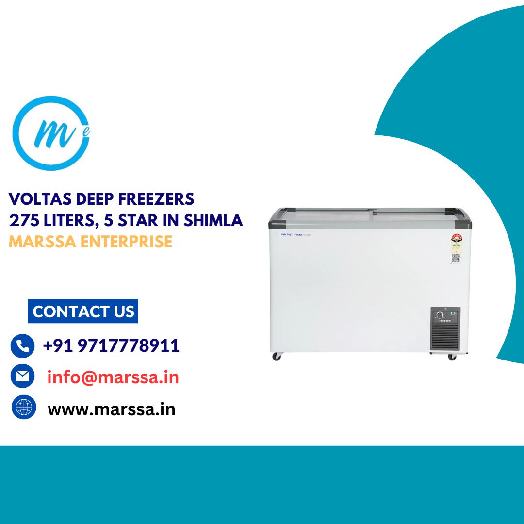 Voltas Deep Freezers 275 Liters, 5 Star in Shimla Marssa Enterprise