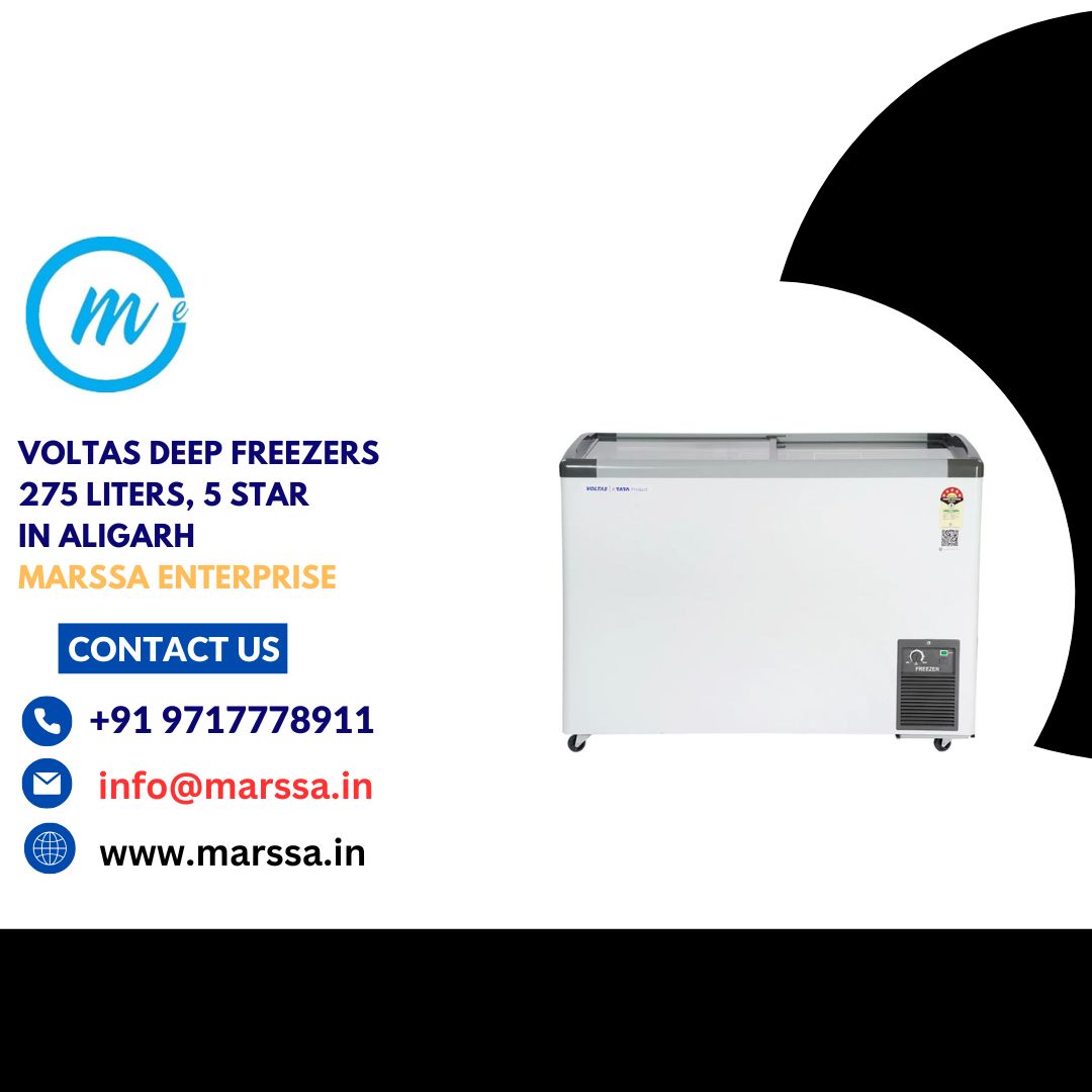 Voltas Deep Freezers 275 Liters, 5 Star in Aligarh Marssa Enterprise