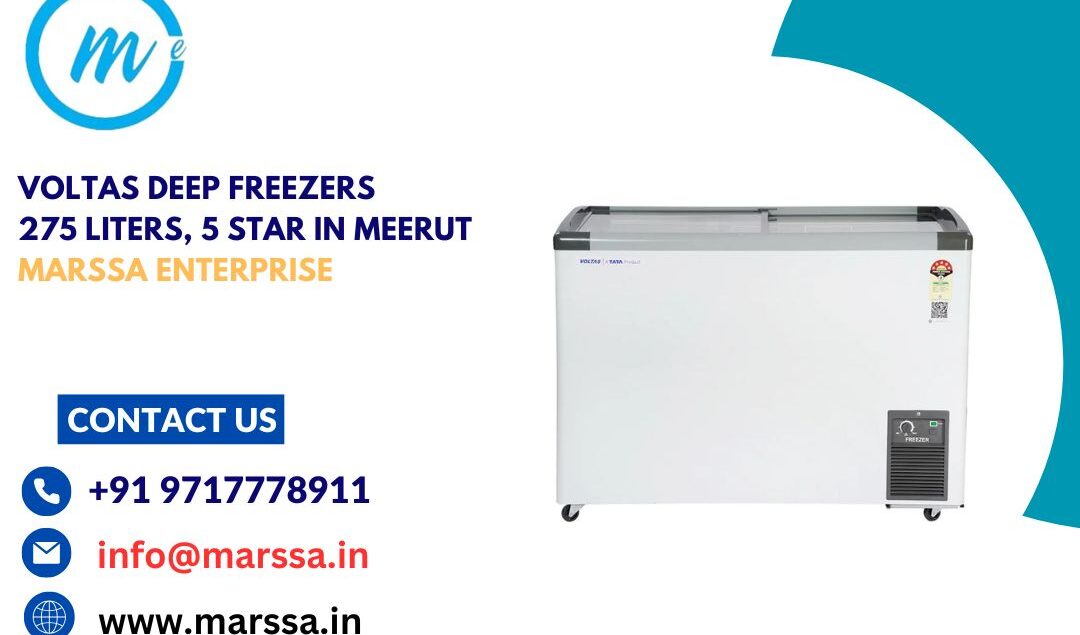 Voltas Deep Freezers 275 Liters, 5 Star in Meerut Marssa Enterprise