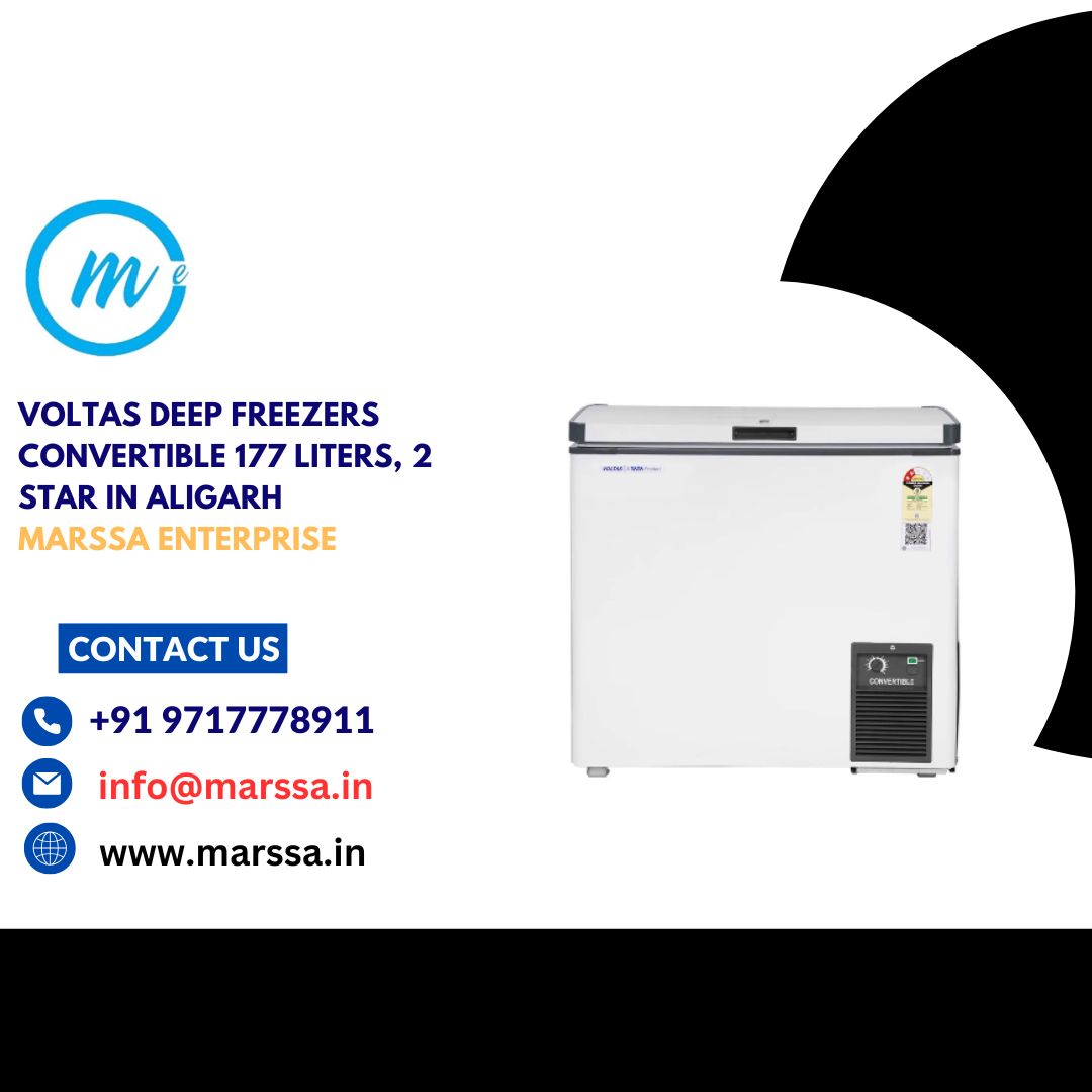 Voltas Deep Freezers Convertible 177 Liters, 2 Star in Aligarh Marssa Enterprise