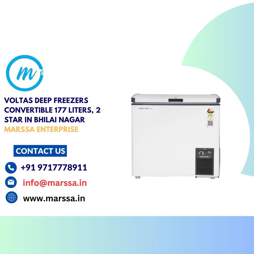 Voltas Deep Freezers Convertible 177 Liters, 2 Star in Bhilai Nagar Marssa Enterprise