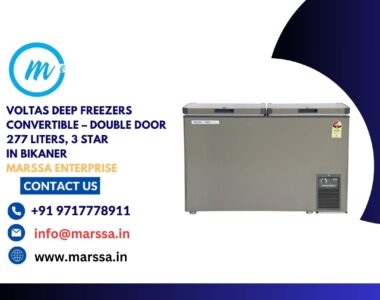 Voltas Deep Freezers Convertible – Double Door 277 Liters, 3 Star in Bikaner Marssa Enterprise