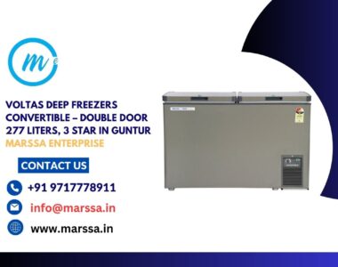 Voltas Deep Freezers Convertible – Double Door 277 Liters, 3 Star in Guntur Marssa Enterprise
