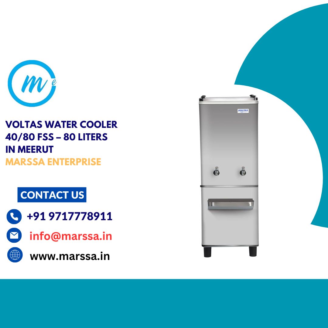 Voltas Water Cooler 40/80 FSS – 80 Liters in Meerut Marssa Enterprise