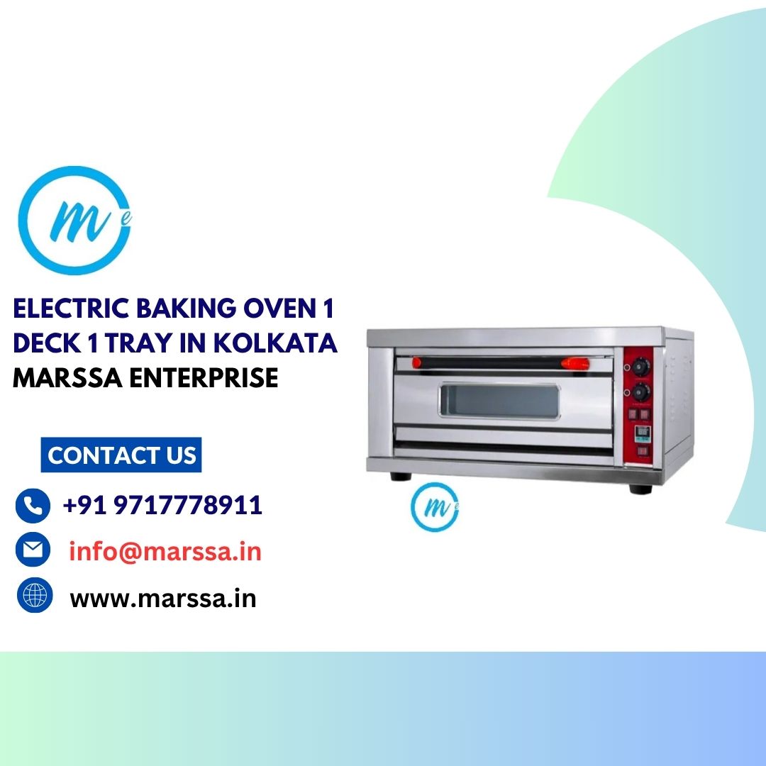 Electric Baking Oven 1 Deck 1 Tray in Kolkata Marssa Enterprise