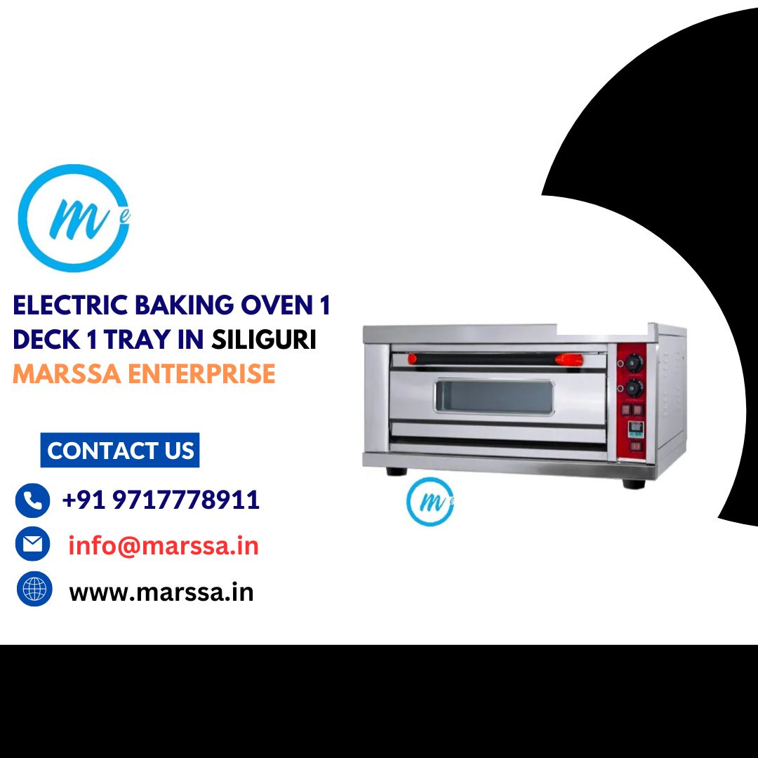 Electric Baking Oven 1 Deck 1 Tray in Siliguri Marssa Enterprise