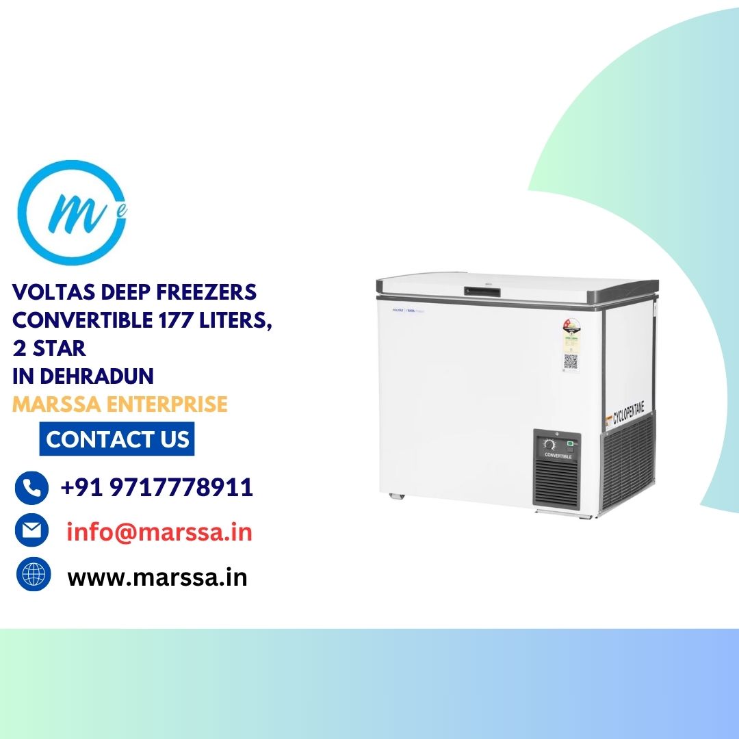 Voltas Deep Freezers Convertible 177 Liters, 2 Star in Dehradun Marssa Enterprise