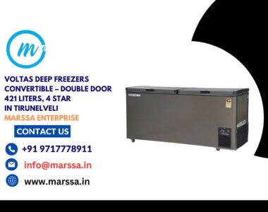 Voltas Deep Freezers Convertible – Double Door 421 Liters, 4 Star in Tirunelveli Marssa Enterprise