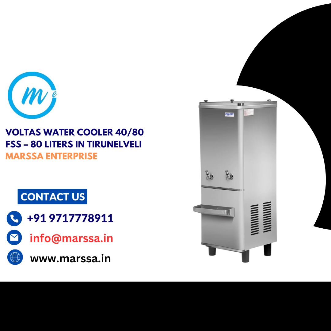 Voltas Water Cooler 40/80 FSS – 80 Liters in Tirunelveli Marssa Enterprise