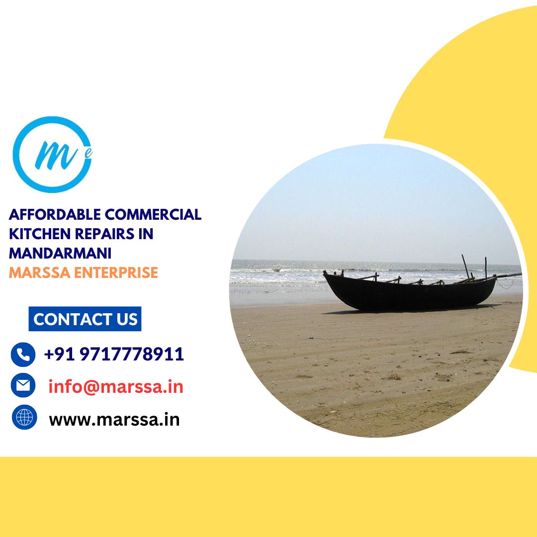 Affordable Commercial Kitchen Repairs in Mandarmani Marssa Enterprise